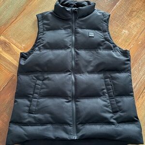 Bench Black Puffer Vest